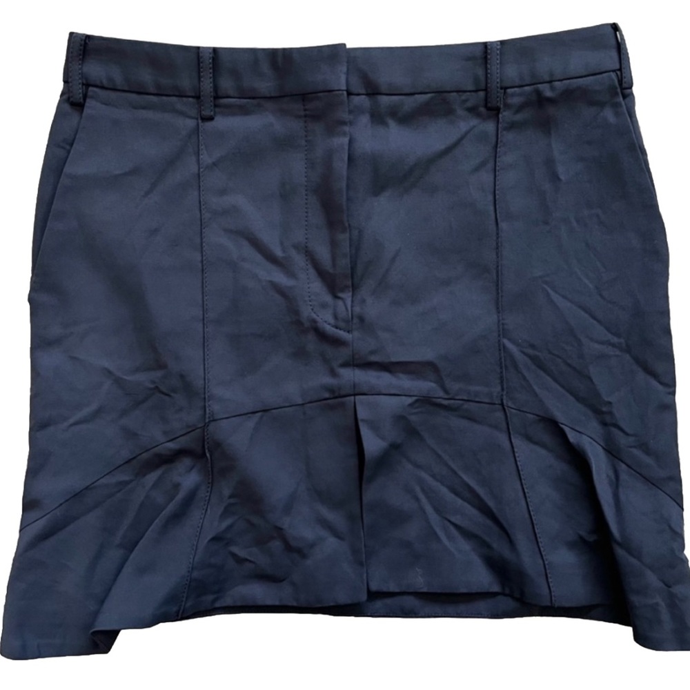 STELLA MCCARTNEY NAVY SKIRT SIZE 46 or 10 SOPHISTICATED CHIC ELEGANT FEMININE